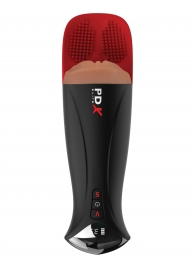 Мастурбатор-вагина в колбе с вибрацией Fuck-O-Matic Pro XL - Pipedream - в Бийске купить с доставкой