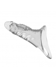 Прозрачная насадка на пенис - 22 см. - Baile - в Бийске купить с доставкой