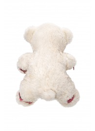 Бондажный набор: белый мишка с розовыми оковами и наручниками - Pecado - купить с доставкой в Бийске