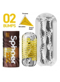 Мастурбатор Tenga Spinner DX 02 Bumps - Tenga - в Бийске купить с доставкой