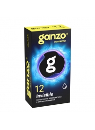 Супертонкие презервативы Ganzo Invisible - 12 шт. - Ganzo - купить с доставкой в Бийске