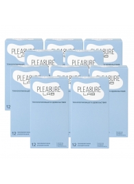 Набор из 10 упаковок ультратонких презервативов Pleasure Lab (по 12 шт.) - Pleasure Lab - купить с доставкой в Бийске