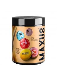 Точечные презервативы MAXUS 2000 Amazing Dots с железным кейсом - 12 шт. - Maxus - купить с доставкой в Бийске