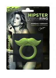 Люминесцентное эрекционное виброкольцо Hipster - Clara Morgane - в Бийске купить с доставкой