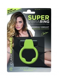 Люминесцентное эрекционное виброкольцо Super - Clara Morgane - в Бийске купить с доставкой
