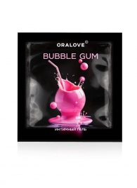 Саше съедобной оральной смазки OraLove с ароматом бабл-гам - 3 гр. - Биоритм - купить с доставкой в Бийске