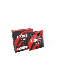 Презервативы с ароматом колы Expert Cola - 3 шт. - Expert - купить с доставкой в Бийске