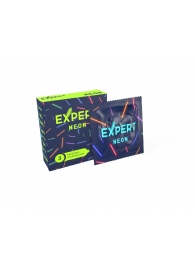 Светящиеся в темноте презервативы Expert Neon - 3 шт. - Expert - купить с доставкой в Бийске