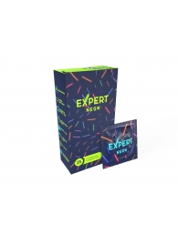 Светящиеся в темноте презервативы Expert Neon - 15 шт. - Expert - купить с доставкой в Бийске