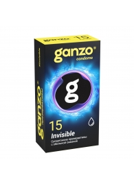 Супертонкие презервативы Ganzo Invisible - 15 шт. - Ganzo - купить с доставкой в Бийске