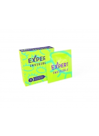 Ультратонкие презервативы Expert Invisible - 3 шт. - Expert - купить с доставкой в Бийске