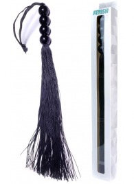 Черная силиконовая плеть - 37 см. - Boys of Toys - купить с доставкой в Бийске