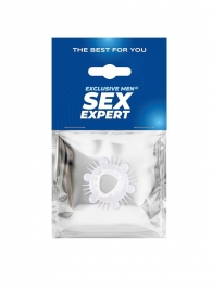 Стимулирующая насадка на пенис с несколькими видами рельефа - Sex Expert - в Бийске купить с доставкой