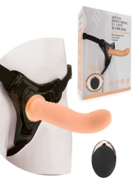 Женский вибрострапон со съемной насадкой и пультом ДУ - Erokay - купить с доставкой в Бийске