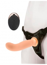 Женский вибрострапон со съемной насадкой и пультом ДУ - Erokay - купить с доставкой в Бийске