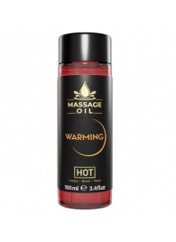 Массажное масло с согревающим эффектом Massage Oil Warming - 100 мл. - HOT - купить с доставкой в Бийске