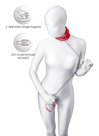 Красный ошейник с подкладкой из меха - ToyFa - купить с доставкой в Бийске