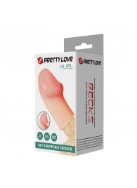 Телесная насадка на пенис Huel - 9 см. - Baile - в Бийске купить с доставкой