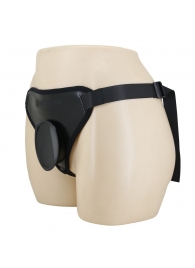 Черные трусики харнесс с платформой Caludio I - Baile - купить с доставкой в Бийске