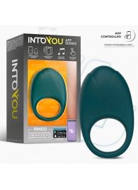 Зеленое интерактивное виброкольцо Ringo - Intoyou - в Бийске купить с доставкой