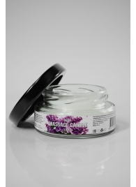 Массажная свеча «Сирень» - 50 мл. - SGAN - купить с доставкой в Бийске