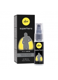Пролонгатор-сыворотка pjur Superhero Delay Serum - 20 мл. - Pjur - купить с доставкой в Бийске