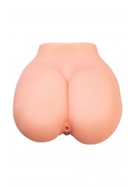 Реалистичный мастурбатор в форме попки с 2 любовными входами - No Name - в Бийске купить с доставкой