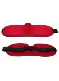 Красная глухая маска на резинке - Sitabella - купить с доставкой в Бийске