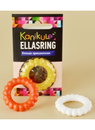 Цветное рельефное эрекционное кольцо Ellasring - Sitabella - в Бийске купить с доставкой