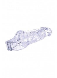 Прозрачная насадка-удлинитель Length Enhancer с подхватом - 16 см. - NMC - в Бийске купить с доставкой