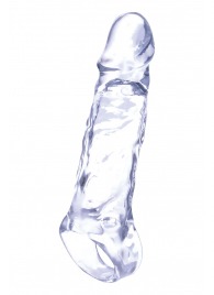 Прозрачная насадка-удлинитель Length Enhancer с подхватом - 16 см. - NMC - в Бийске купить с доставкой