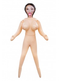 Телесная надувная секс-кукла с пышным бюстом - NMC - в Бийске купить с доставкой