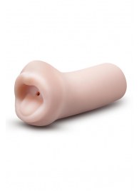 Телесный мастурбатор-ротик Candi - Blush Novelties - в Бийске купить с доставкой