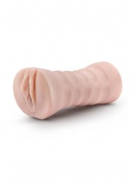 Телесный мастурбатор-вагина Ayumi с вибрацией - Blush Novelties - в Бийске купить с доставкой