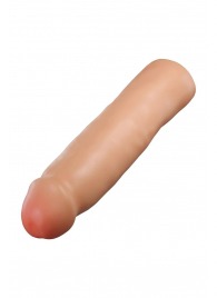 Телесная насадка-удлинитель Tenacity - 21,6 см. - Blush Novelties - в Бийске купить с доставкой