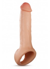 Телесная насадка-удлинитель Thrive 8.75 Inch Realistic Penis Extender Sleeve - 22,2 см. - Blush Novelties - в Бийске купить с доставкой
