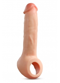 Телесная насадка-удлинитель Thrive 8.75 Inch Realistic Penis Extender Sleeve - 22,2 см. - Blush Novelties - в Бийске купить с доставкой