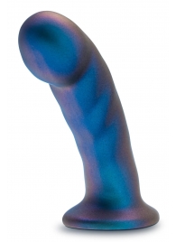 Синяя насадка-фаллоимитатор Rebellion 5.75 Inch Pegging Dildo - 14,6 см. - Blush Novelties - купить с доставкой в Бийске