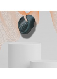 Серый сквозной мастурбатор с вибрацией Manwan Starter - Manwan - в Бийске купить с доставкой