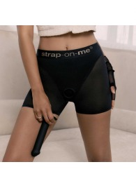 Трусики-шорты для фиксации насадок Strap-on-me Harness Lingerie Halo - size M - Strap-on-me - купить с доставкой в Бийске