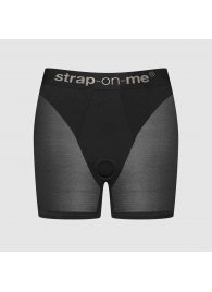 Трусики-шорты для фиксации насадок Strap-on-me Harness Lingerie Halo - size M - Strap-on-me - купить с доставкой в Бийске