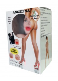Надувная секс-кукла Angelina 3D - Boys of Toys - в Бийске купить с доставкой