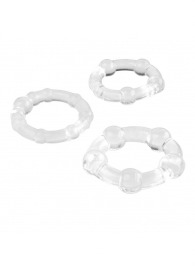 Набор из 3 эрекционных прозрачных колец - Boys of Toys - в Бийске купить с доставкой