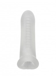 Белый фаллоудлинитель Striker - 13,5 см. - Lola Games - в Бийске купить с доставкой