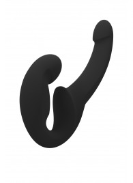 Черный безремневой страпон Share Lite - Fun Factory - купить с доставкой в Бийске