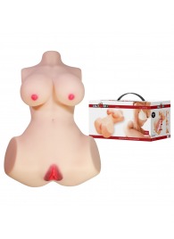 Мастурбатор-торс Aveline с 2 любовными тоннелями - Baile - в Бийске купить с доставкой