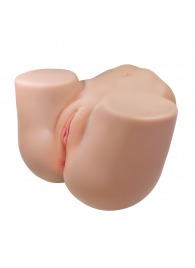 Телесный мастурбатор Julia с 2 любовными тоннелями - Baile - в Бийске купить с доставкой