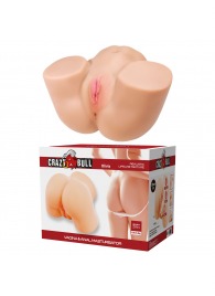 Телесный мастурбатор Olivia с 2 любовными отверстиями - Baile - в Бийске купить с доставкой