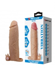 Телесная насадка на пенис Xerxes - 22 см. - Baile - в Бийске купить с доставкой