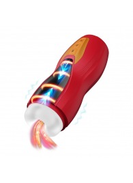 Интерактивный мастурбатор Solara с нагревом, вибрацией и поступательными движениями - Shots Media BV - в Бийске купить с доставкой